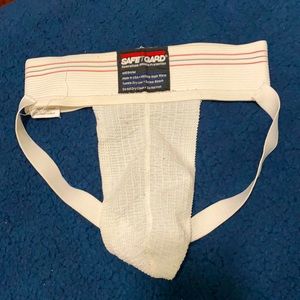 Vintage SafeTGard Jockstrap - White - Medium